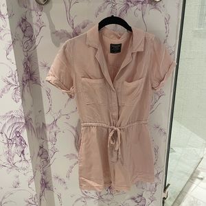 Ambercrombie and Fitch pink romper